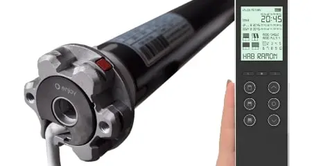 Motores persiana con mando